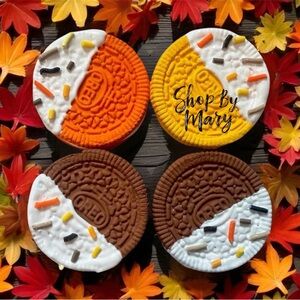 ⤵️🆕Sets of 4 Fake Fall  Oreos cookies| Faux cookies | False Oreos cookies …